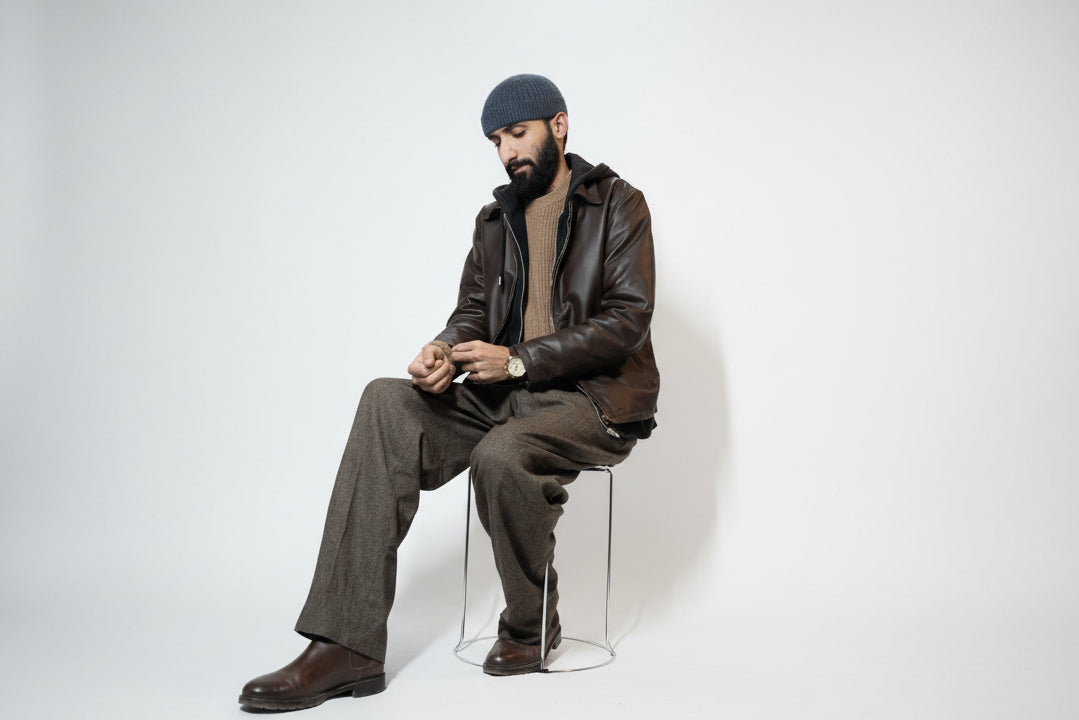 Premium leather jacket