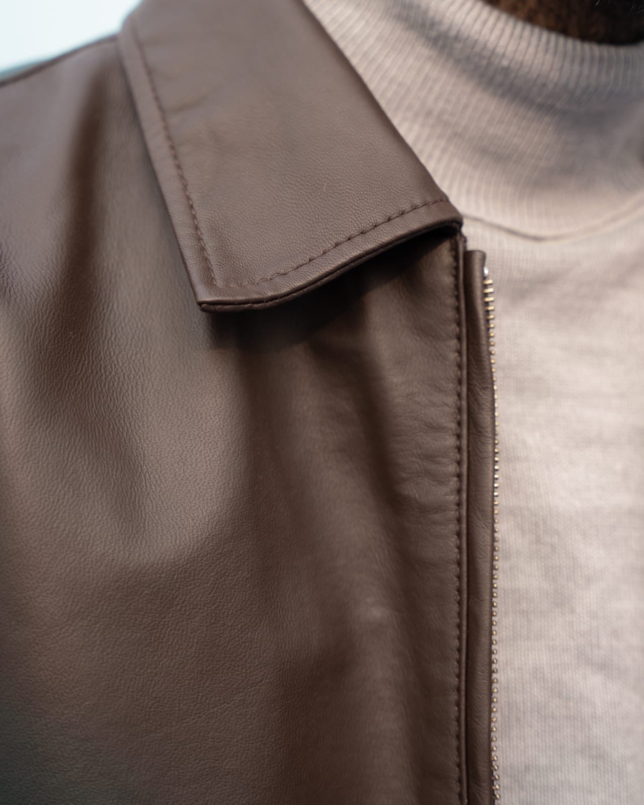 Premium leather jacket